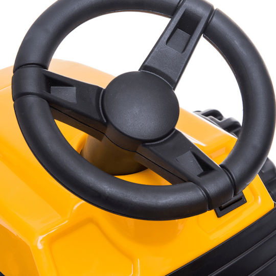 Kids Electric Tractor with Trailer 6 Volt Yellow