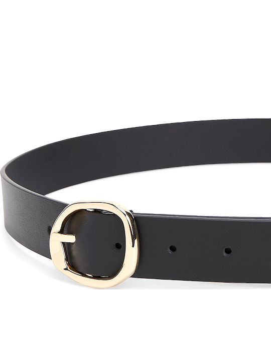 Leather Women's Belt Black