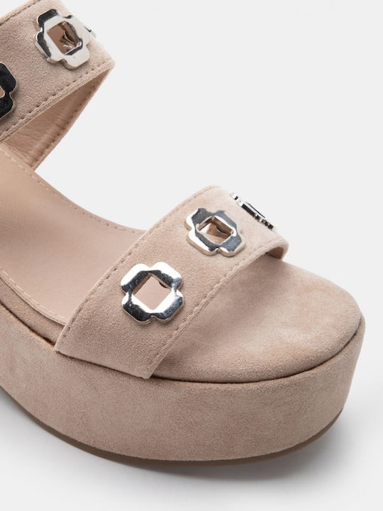 Summer Women's Beige Platforms