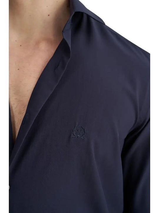 Long Sleeve Shirt in Regular Fit Blue