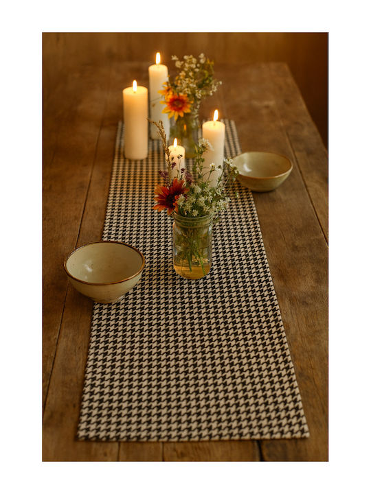 SteweHome Linen Tablecloth Grey 150x50cm