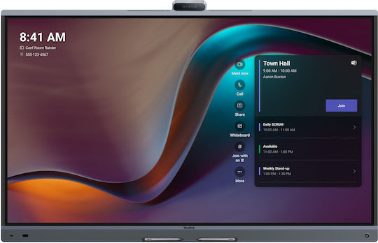 Yealink Meetingboard Pro 65″ Teams Byod 4k Interactive Display Ai Triple-eye Camera 50mp Ai Enhanced Audio Mb65pro-a02