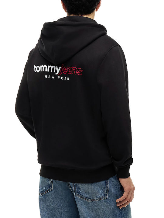 Tommy Hilfiger Cardigan With Hood Red-White-Black
