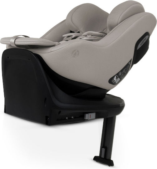 Silver Cross Approach Plus 360° Iconic Car Seat i-Size with Isofix Beige 0-36 kg