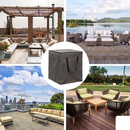 Perel Waterproof Protective Cover for Garden Cushions 75x75x90cm