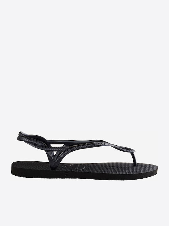 Havaianas Luna Σαγιονάρες Μαύρες