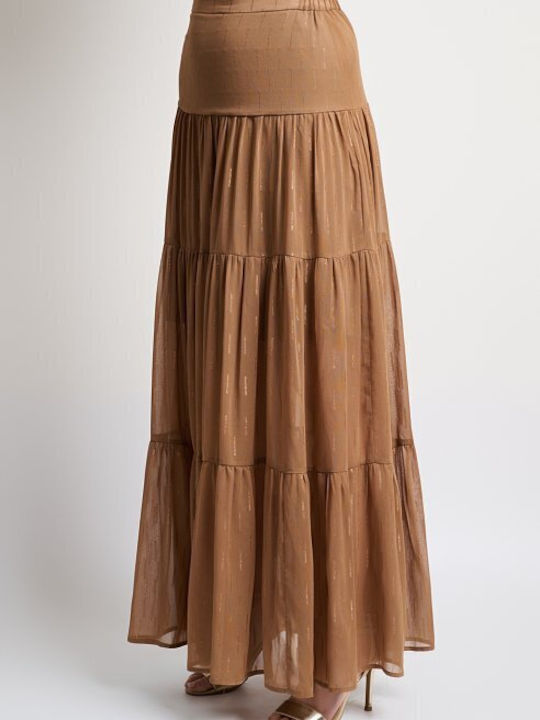 Maxi Skirt Brown