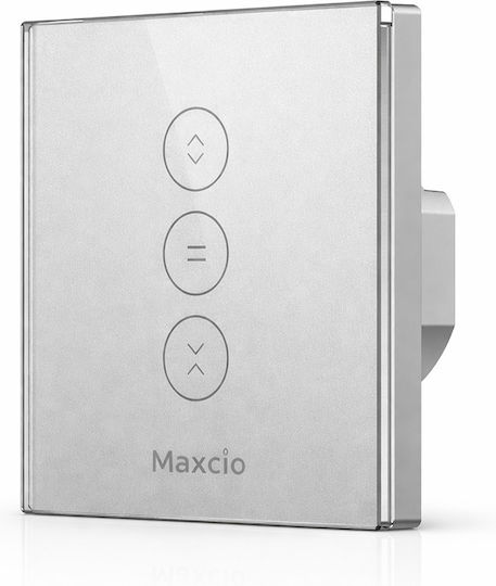Συσκευή Ελέγχου Ρολών Wifi Maxcio Alexa Google Home Αφής Έξυπνη Συσκευασία 4 Τεμαχίων