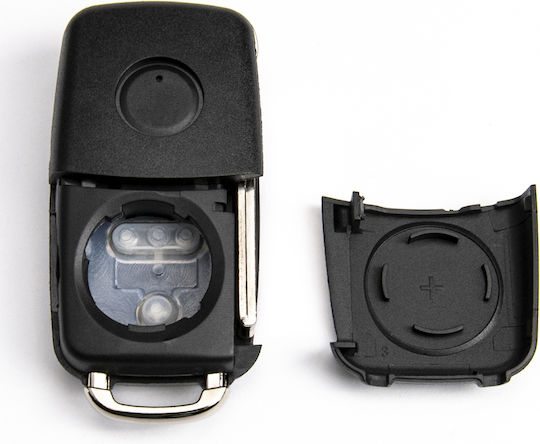 Κέλυφος Αναδιπλούμενου Κλειδιού Vw Sharan Crafter Seat Alhambra Hu66 4 Κουμπιά