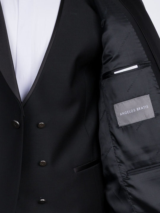 Men's Groom's Suit Black