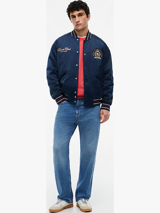 Tommy Hilfiger Bomber Jacket Navy Blue