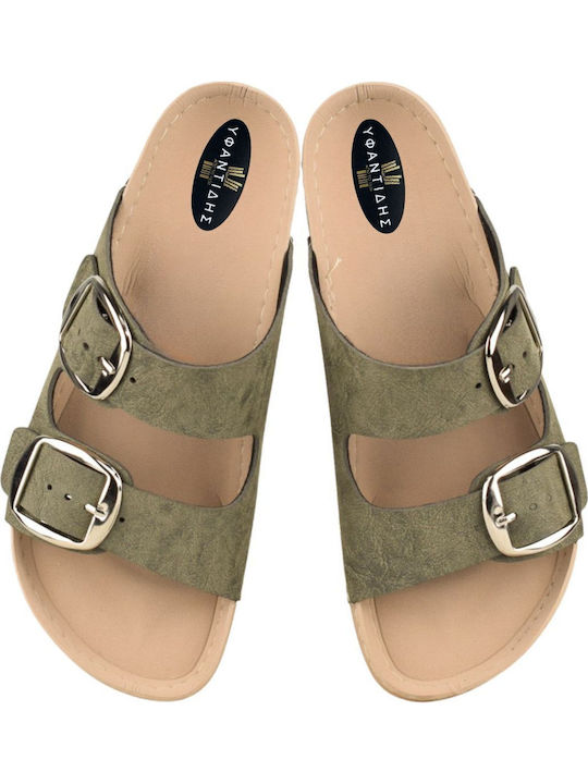 Women's Anatomic Green Sandals