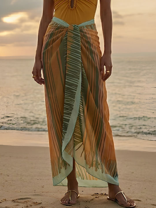 Sunset Glow Pareo Für Strand Tropisches Design