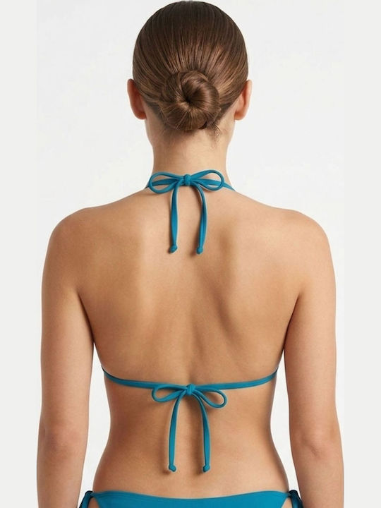 Bikini Triangle C Cup With Padding Petrol Blue