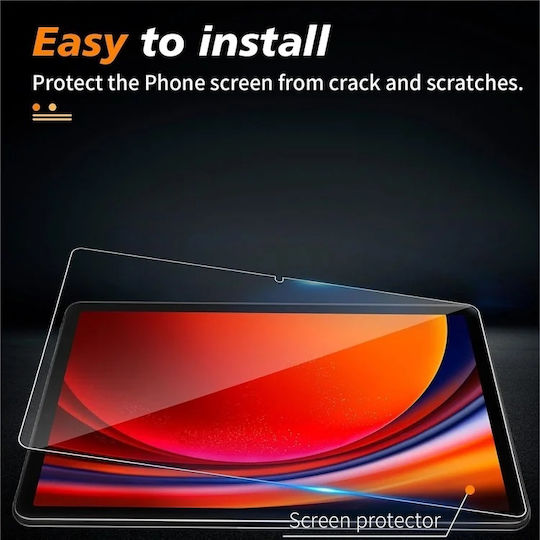 Protectoare De Ecran Din Sticlă Temperată Samsung Galaxy Tab S7 S8 S9 S9 Fe Claritate Maximă Protecție Grosime 0.33mm Strat Oleofobic Anti-Amprentă Skdr 3d Tab Sticlă Neagră