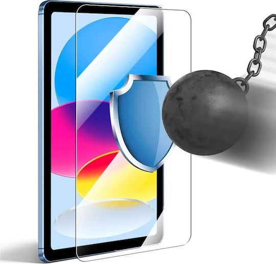 Protectoare De Ecran Din Sticlă Temperată Ipad Air 2024 Protecție Maximă Claritate Grosime 0.33mm Strat Oleofobic Anti-Amprentă Skdr 3d Tab Sticlă Neagră