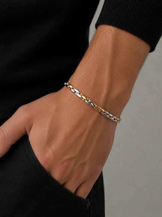 Rosso Amante Herren Armband aus Stahl Rosso Amante Herren Armband aus Stahl