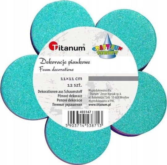 Titanum Декоративни Пенени Цветя 12 Броя