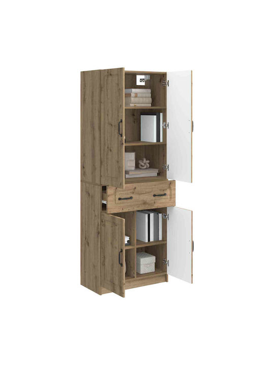 Bücherregale Beige 2Stücke 66x34.5x87cm