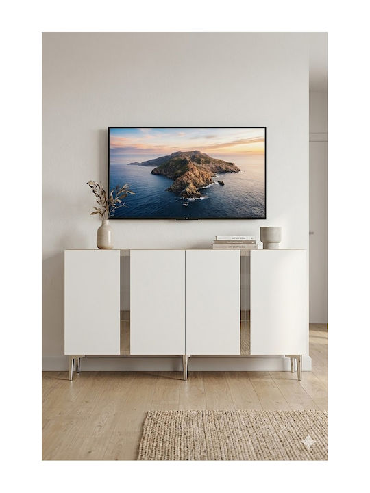 Bufet Din Lemn Stil Modern 150x32x75cm