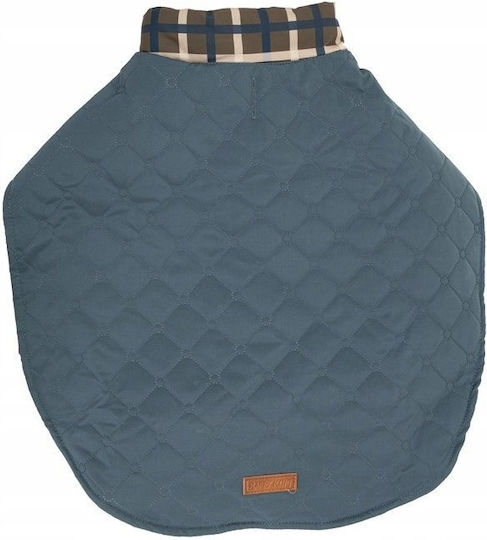 Barry King Blue Small Dog Coat with Back Length 35 cm