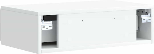 Конзола Дървена Бяла Д59xШ34.5xВ17см