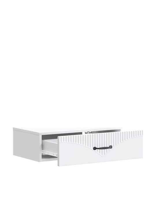 Wooden Console White L59xW34.5xH17cm