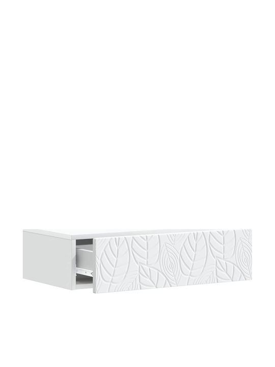 Wooden Console White L59xW34.5xH17cm
