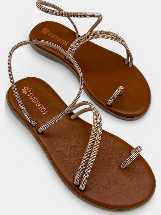 Women's Flat Sandals Rose Gold
