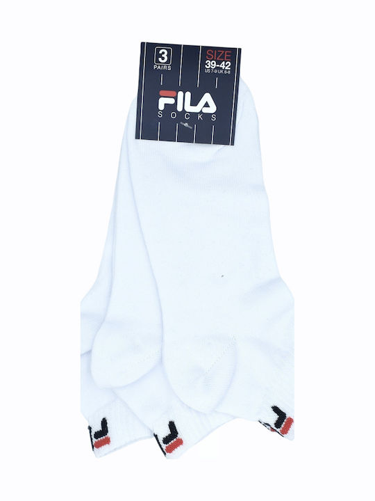 FILA Men's Black Socks 3Pack