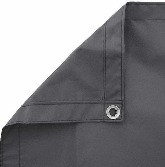 vidaXL Schatten-Teiler Grau mit PU-Beschichtung 1,5x8m 160g/m²