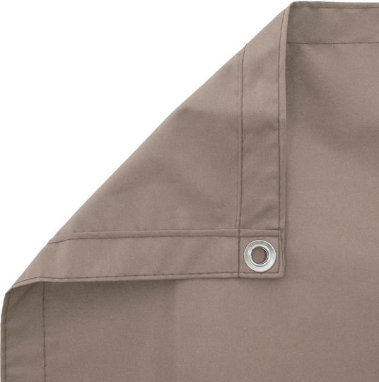 vidaXL Schattenveranda-Teiler Braune mit PU-Beschichtung 1,5x2m 160g/m²