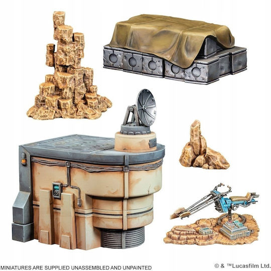 Star Wars Legion 2.0 Galactic Battlefield Terrain Starter Set