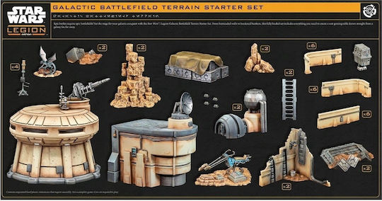Star Wars Legion 2.0 Galactic Battlefield Terrain Starter Set