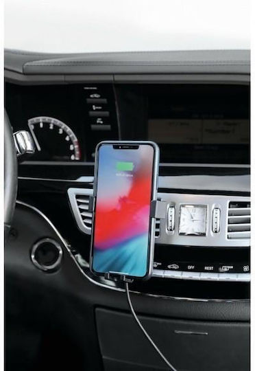 Lampa Car Mobile Mount with Adjustable Hooks and Wireless Charging 10W Black