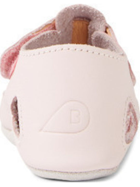 Bobux Baby Soft-Sole Sandals Pink