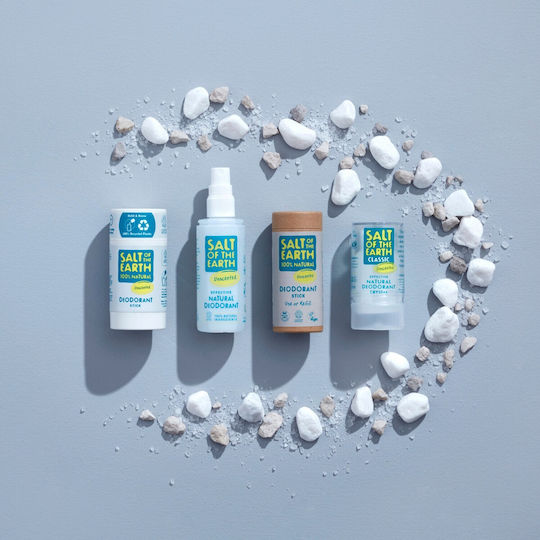 Salt of the Earth Salt Of The Earth Travel Natural Deodorant Φυσικό Αποσμητικό σε Stick Χωρίς Αλουμίνιο 50gr