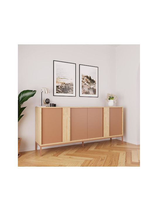 Μπουφές από Μέταλλο Καφέ 180x40x80cm