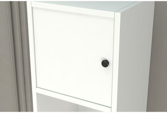Μπουφές από Μέταλλο Λευκό 201.6x30x65.4cm Μπουφές από Μέταλλο Λευκό 201.6x30x65.4cm