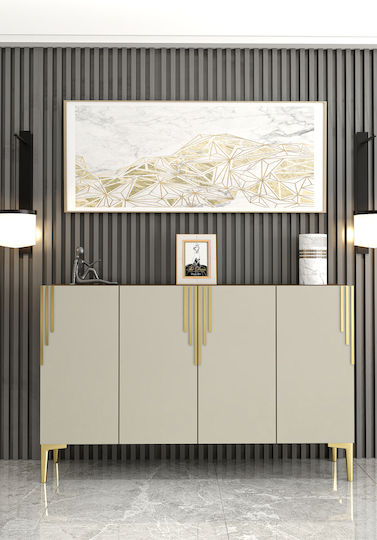 Буфет Дървен Кафяв 120x31.5x75см