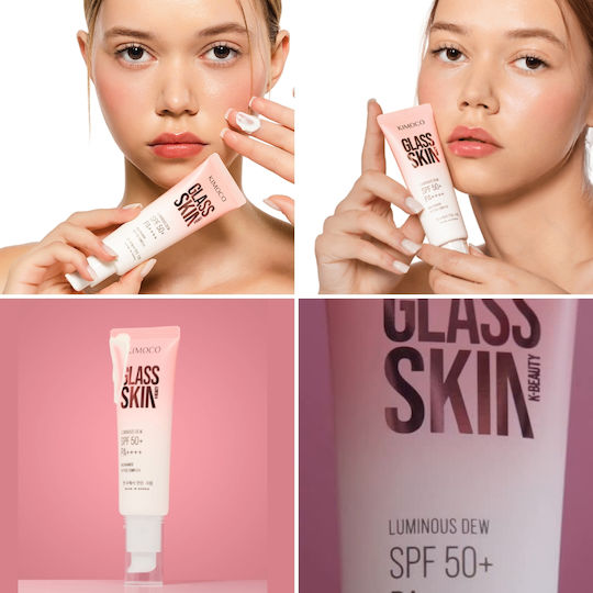 Kimoco Glass Skin Luminous Dew Cream Face Day with SPF50 50ml