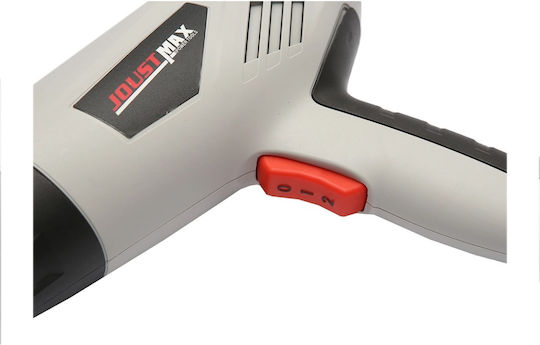 Joustmax Πιστόλι Θερμού Αέρα 2000W με Ρύθμιση Θερμοκρασίας εως και 550°C