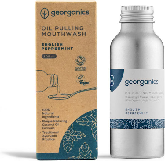 Georganics Στοματικό Διάλυμα για την Ουλίτιδα & κατά της Πλάκας 100ml