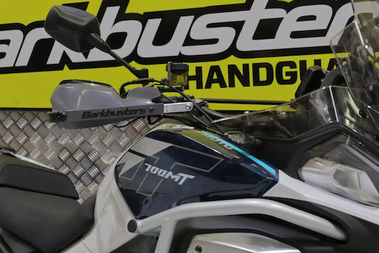 Barkbusters Installation Kit For Motorcycle Handguards In Silver Colour