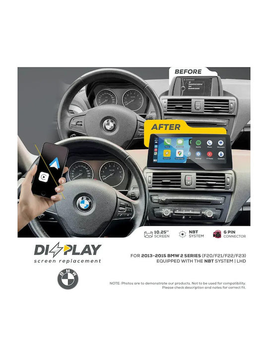 ZZ2 Автомобилна Аудио Система за BMW Серия 2 2013–2015 (Bluetooth/USB/Wi-Fi/GPS/Apple CarPlay/Android Auto)