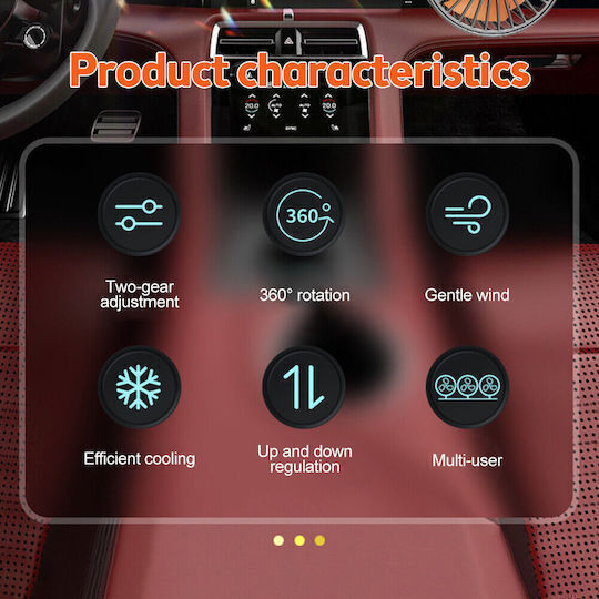 Spv Triple Car Fan 12v
