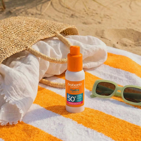 Fluid Cu Protecție Solară Foarte Ridicată Față Spf 50+ Uva Uvb Hydra Fotoprotector Babaria Sun Lovers 40 Ml