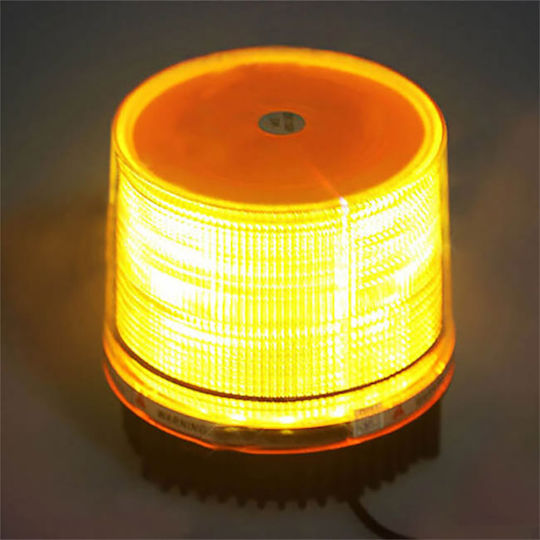 Φάρος Αυτοκινήτου 12V Αδιάβροχος 11.5cm με Πορτοκαλί Φωτισμό