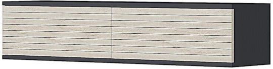 Έπιπλο TV Επιδαπέδιο Γκρι 120x30x26εκ.