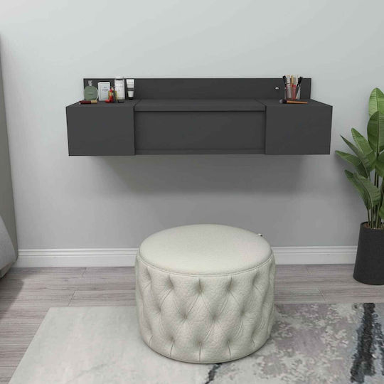 Έπιπλο TV Επιτοίχιο Γκρι 100x35x33.05εκ. Έπιπλο TV Επιτοίχιο Γκρι 100x35x33.05εκ.